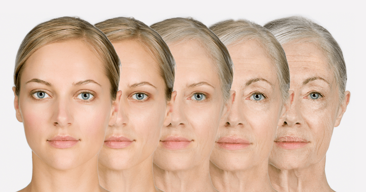 îmbătrânirea pielii feței la femei