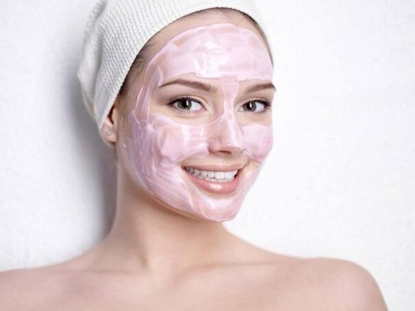 mască de față pentru întinerirea pielii